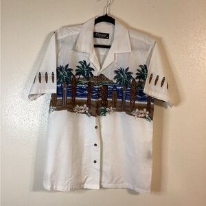 Favant Men Hawaiian Shirt Size Medium